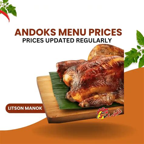 liempo andoks price|Andok's Menu Prices philippines ( April 2024 ) .